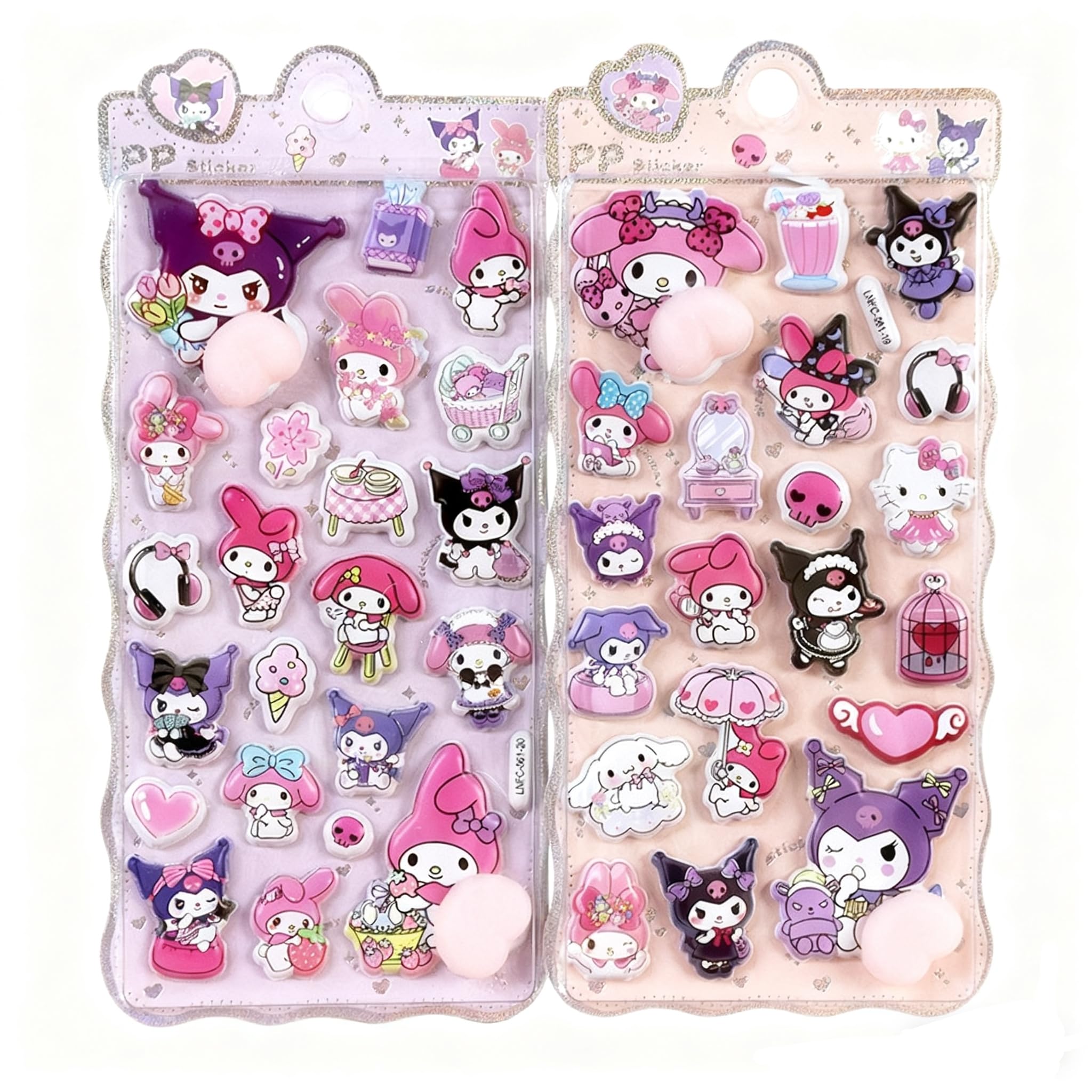 Amazon | 【2枚セット】 おしりぷにぷにシール ぷくぷくシール 3D