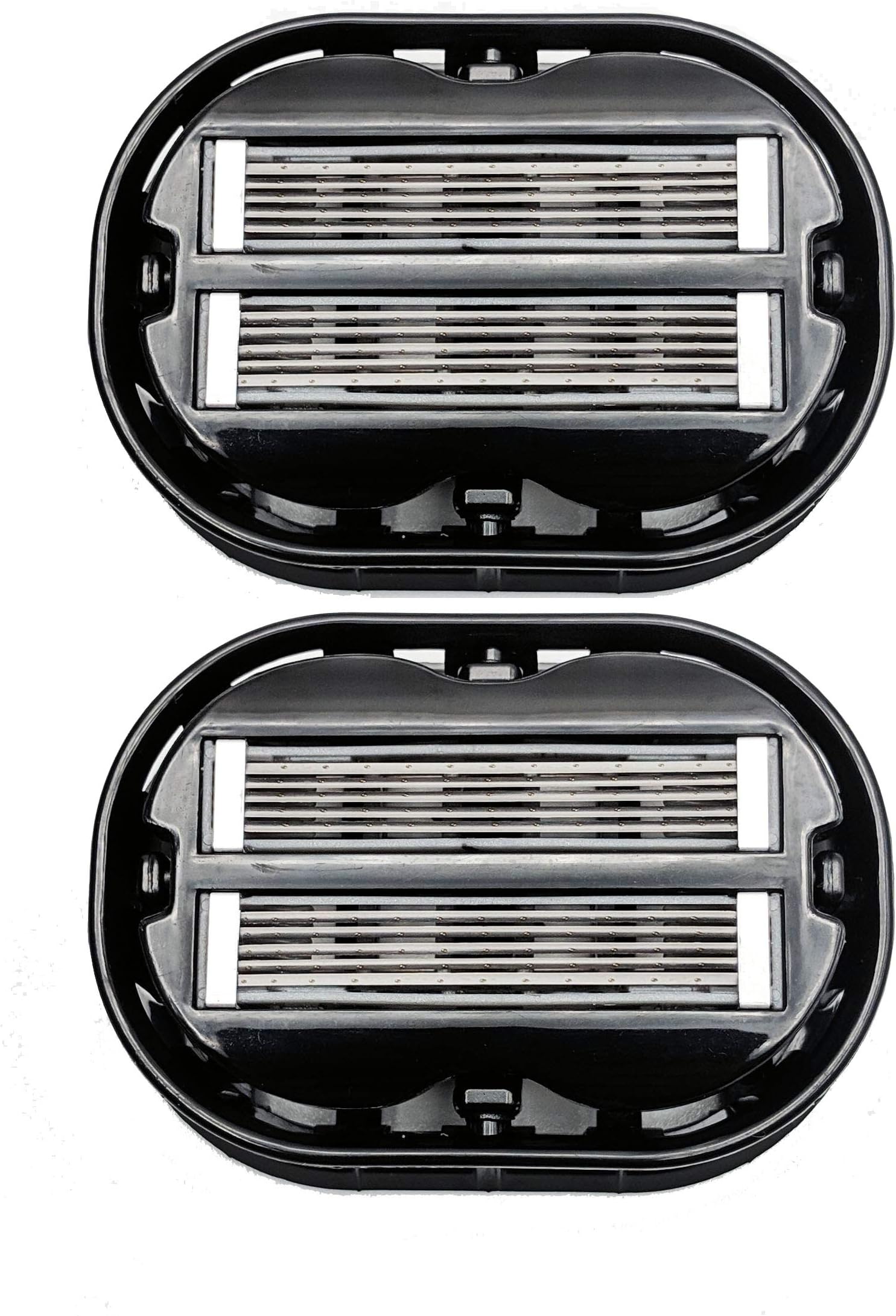 2X Classic Omnishaver - Black - The Fastest Way to Shave Head, Legs, Arms, Body | an Alternative to Disposable Shaving Razors Self Cleans & Strops During Use with Durable Blade | Bald Shaver for Men