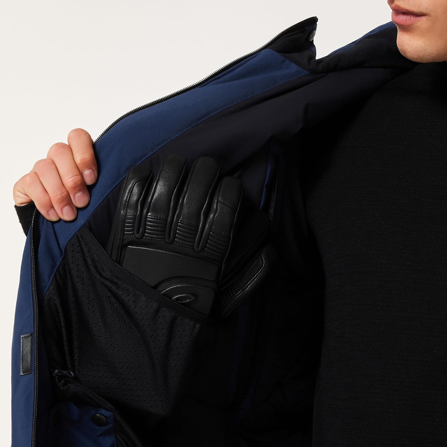 Oakley Mens Team Collection Channel Jacket, Abyss, Large - Image 2