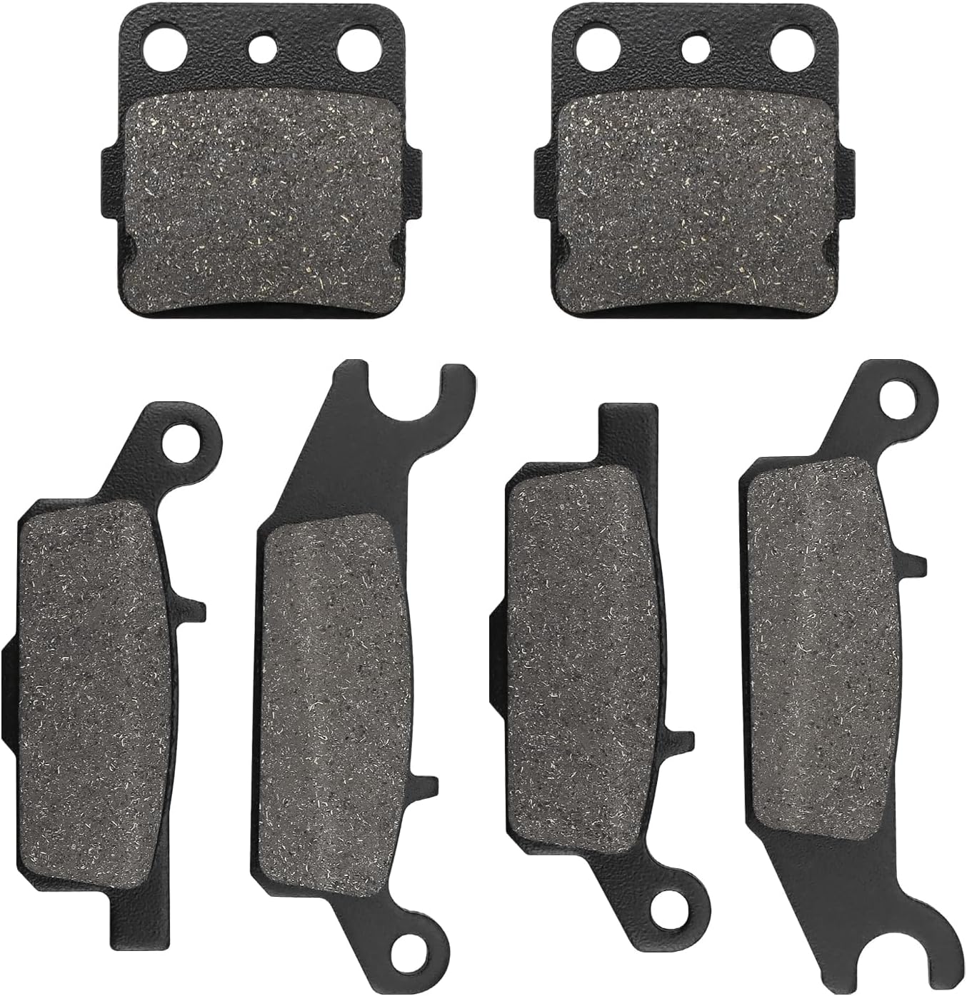 ZICOO Brake Pads Front Rear for Yamaha Raptor 250 YFM250 YFM250R YFM250RSP Special Edition Custom 2008 2009 2010 2011 2012 2013