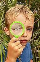 Vista 5 de Adventure Kidz - Kit de exploración al aire libre, binoculares con estuche, linterna, brújula, silbato, lupa, mochila, paquete (21 artículos)