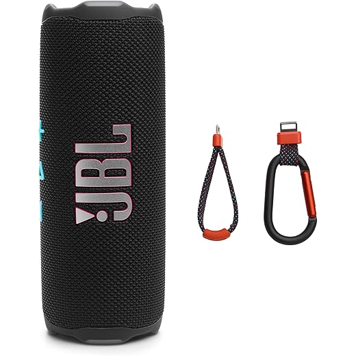 JBL Flip 7 Portable Speaker Funky Black