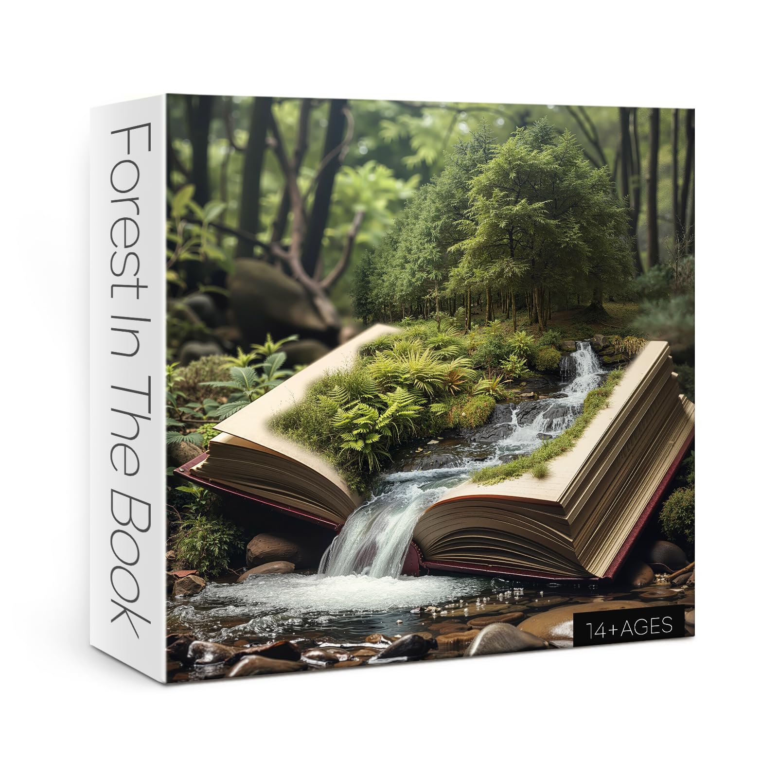Amazon.com: Book Forest Puzzle for Adults 1000 Pieces Nature