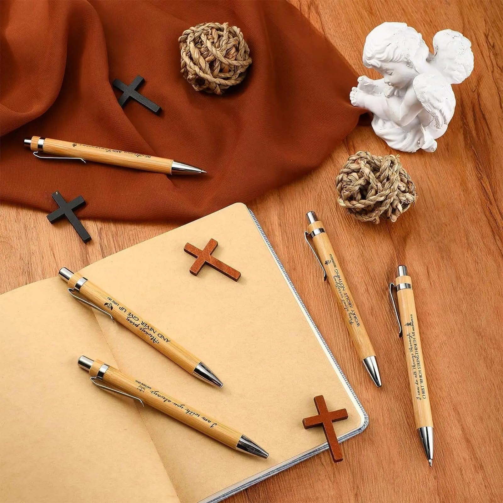 Stylo Personnalisé Mariage Pour Invites Cadeau Stylo A Bille Bambou Personnalisé Avec Gravure Prenom Stylos à Bille Rétractable Noir Cadeau Maitresse D'école Fin D'année Stylo Personnalisé (lot 100)