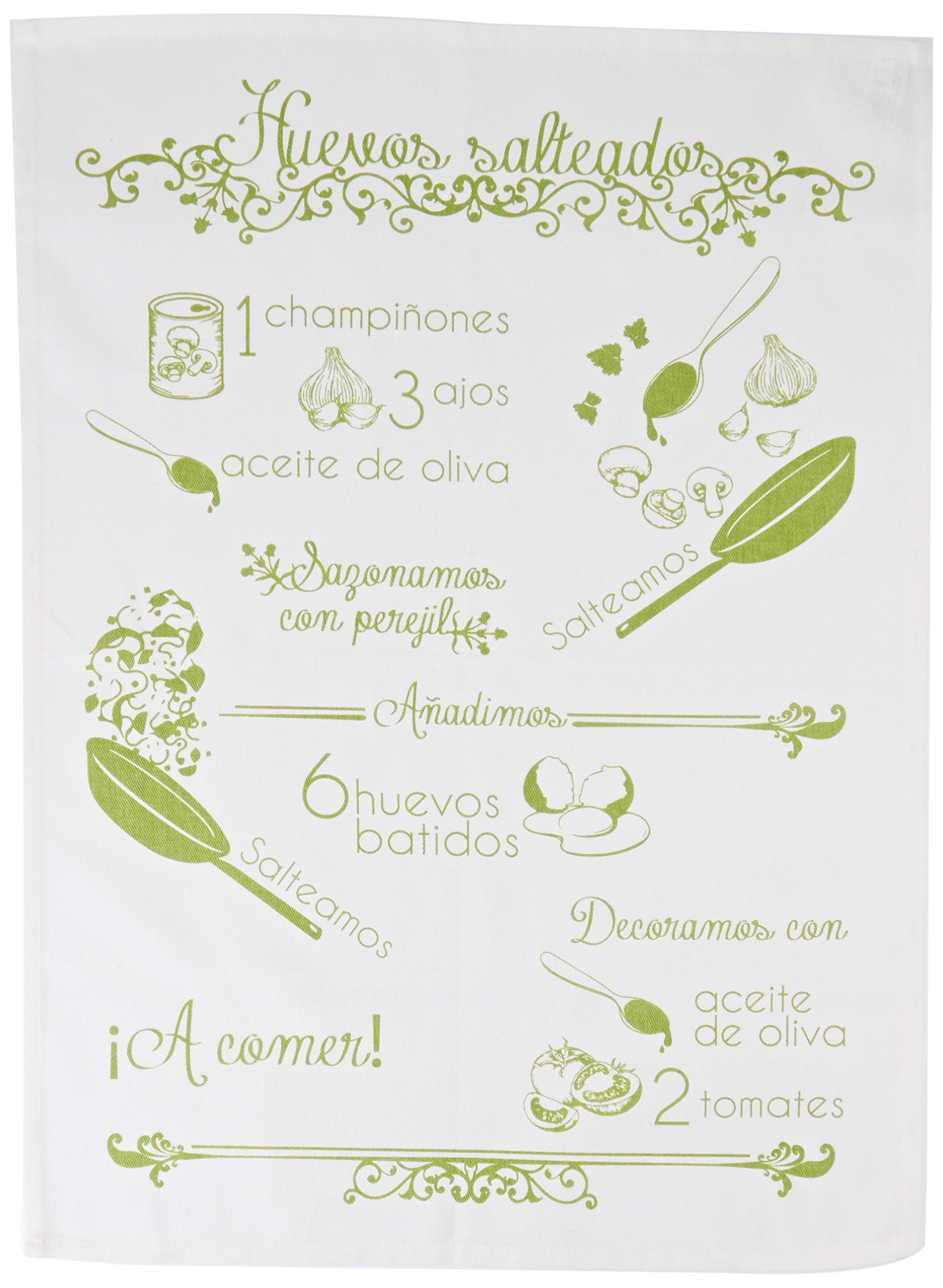 MI CASA My Home Kitchen Towel Egg Treats Green