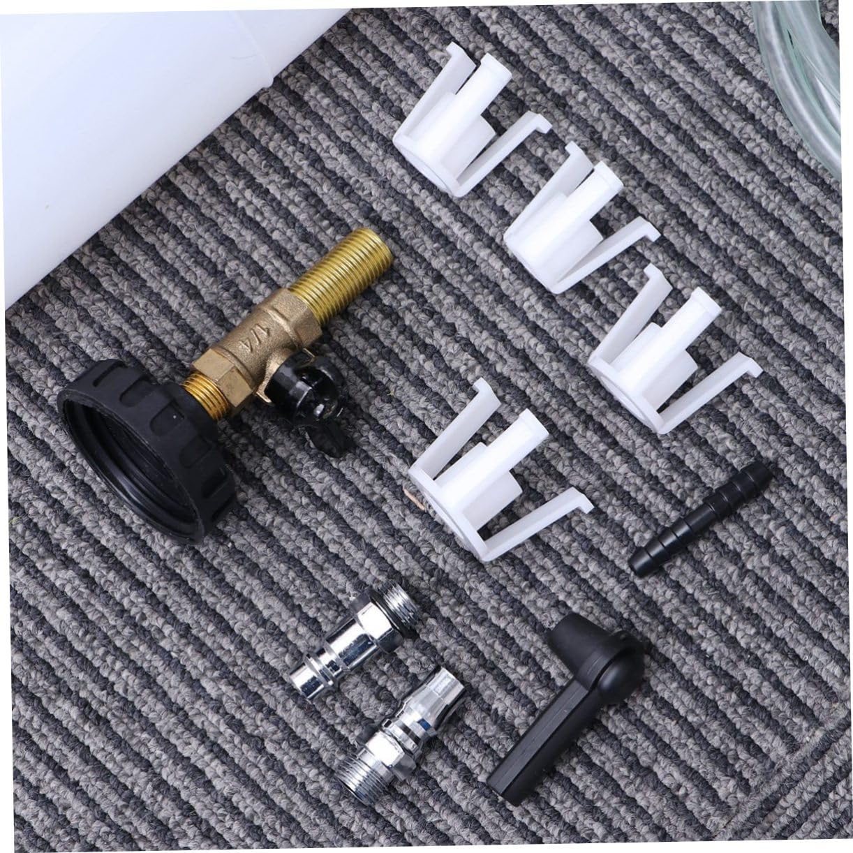 Mikinona Kit de Purga de Líquido de Frenos para Automóvil Bomba de Plástico de Gran Capacidad y Operación Sencilla para Taller y Sangrado de Frenos en Motocicletas