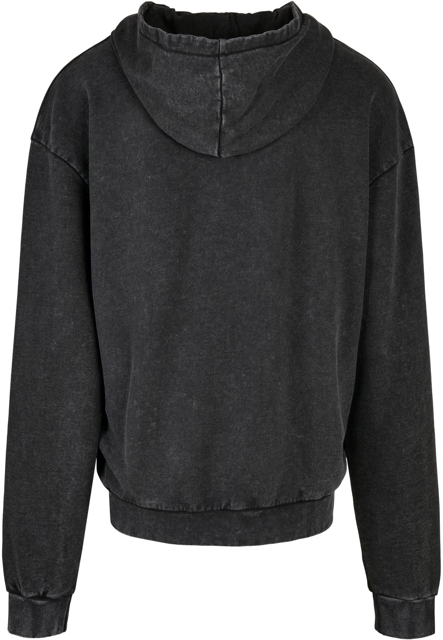 Build Your Brand Acid Washed Oversized Hoody Sudadera con Capucha para Hombre