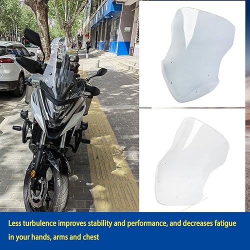 Miniatura 3 de Protector de pantalla para parabrisas NC-750-X compatible con Ho-nda NC750X NC 750 X 2021 2022 2023 2024, accesorios de protección contra el viento