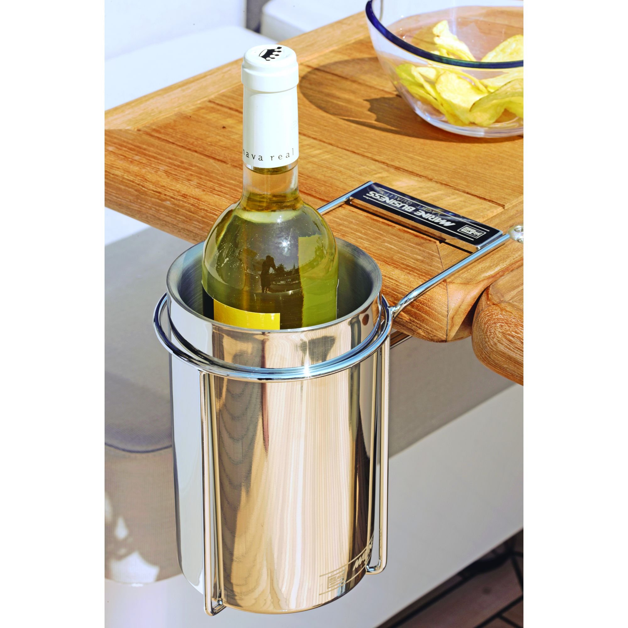 MB Coastal Designs Raffreddatore di vino in acciaio inossidabile con