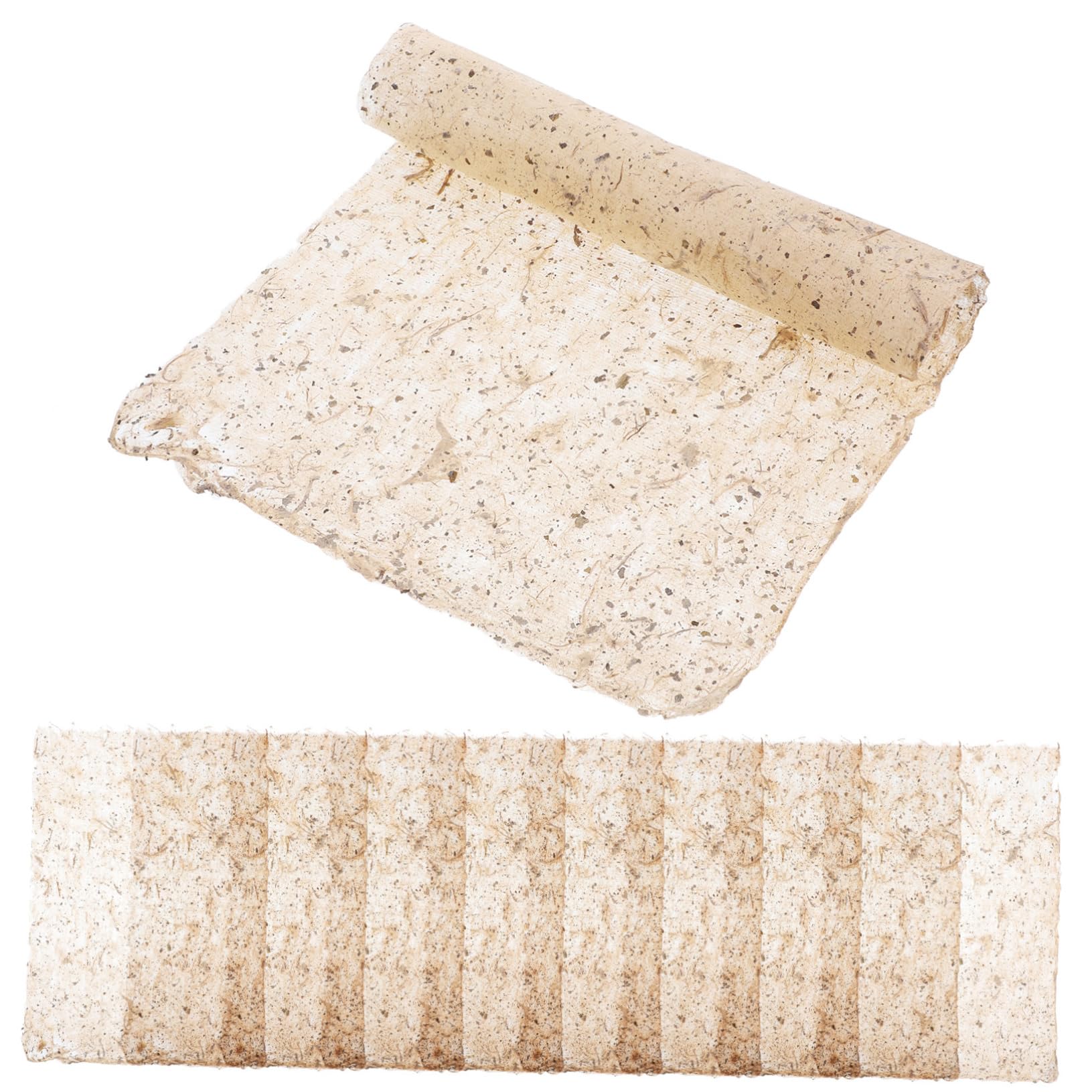 LIFKOME 50 Sheets Handmade Paper for Calligraphy Art Traditional Drawing Paper for Cursive Script Painting Present for Artists Calligraphy Lovers