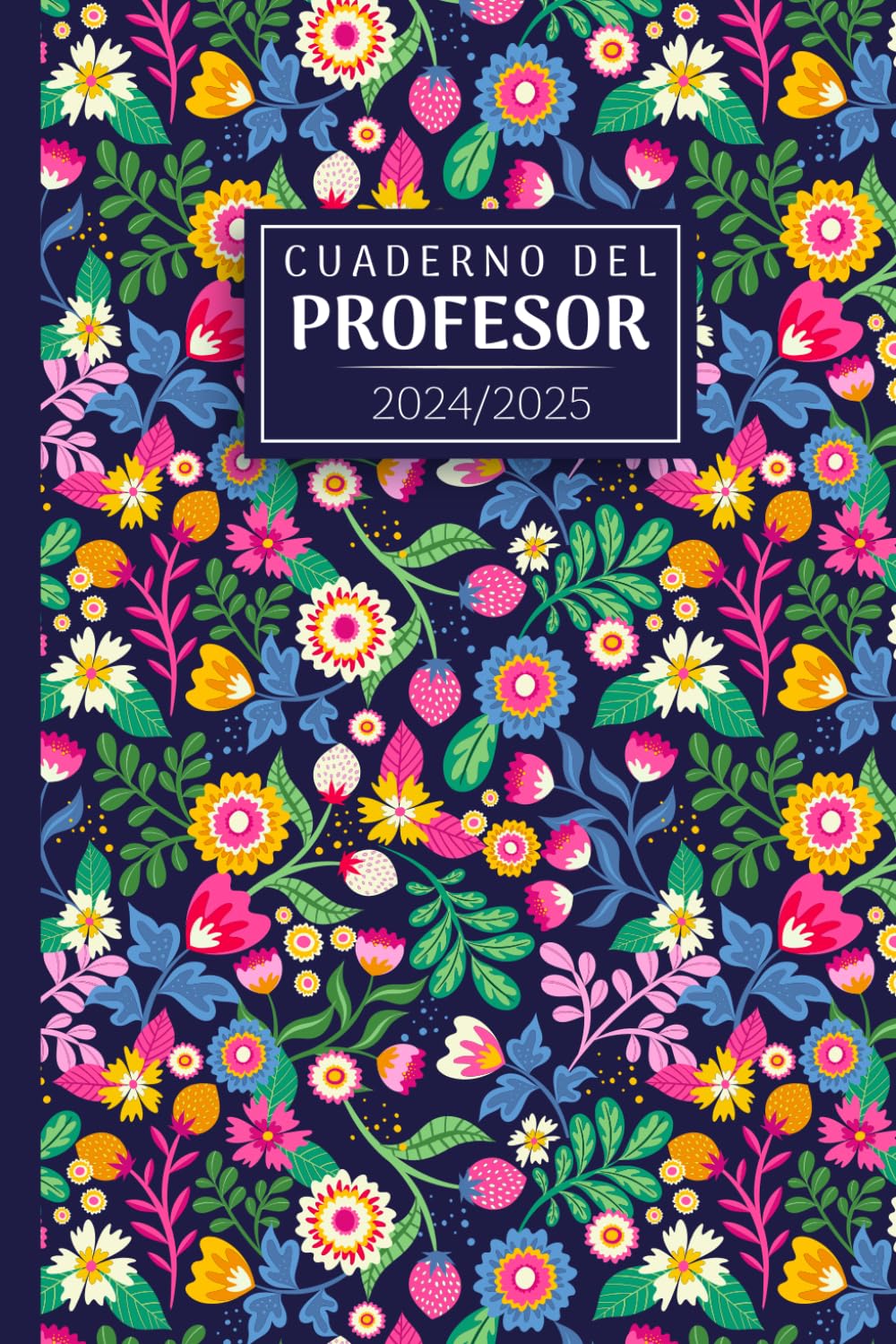 Cuaderno del Profesor 2024/2025: Planificador semanal y mensual | 12 meses | organizador de clases | novo año escolar | seguimiento de estudiantes | agenda del profesor | a5