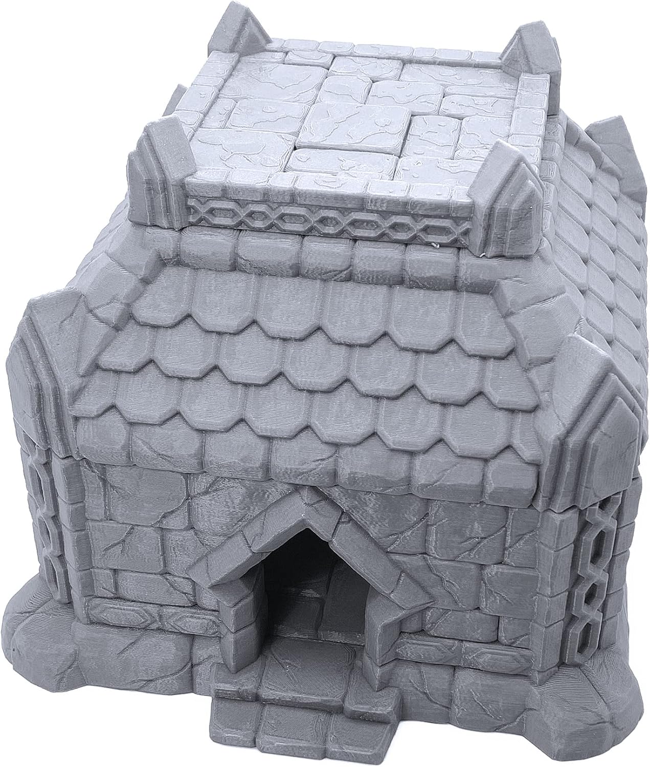Dwarf Settlement House by Makers Anvil, 3D Printed Tabletop RPG Scenery and Wargame Terrain for 28mm Miniatures