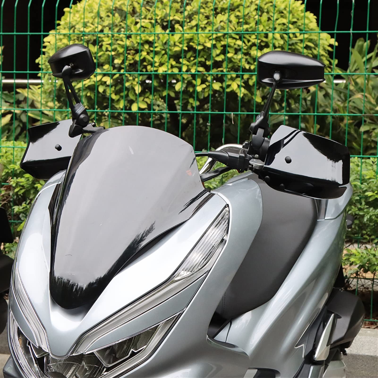 Handschutz Für Honda Forza 125 FORZA300 Integra 750S PCX 125 150 X-ADV Griffschutz Handschützer Lenkerschutz Schmücken (Color : Black)