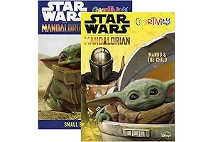 The Mandalorian and Yoda: An Intergalactic Coloring Adventure (Yoda Coloring Book)