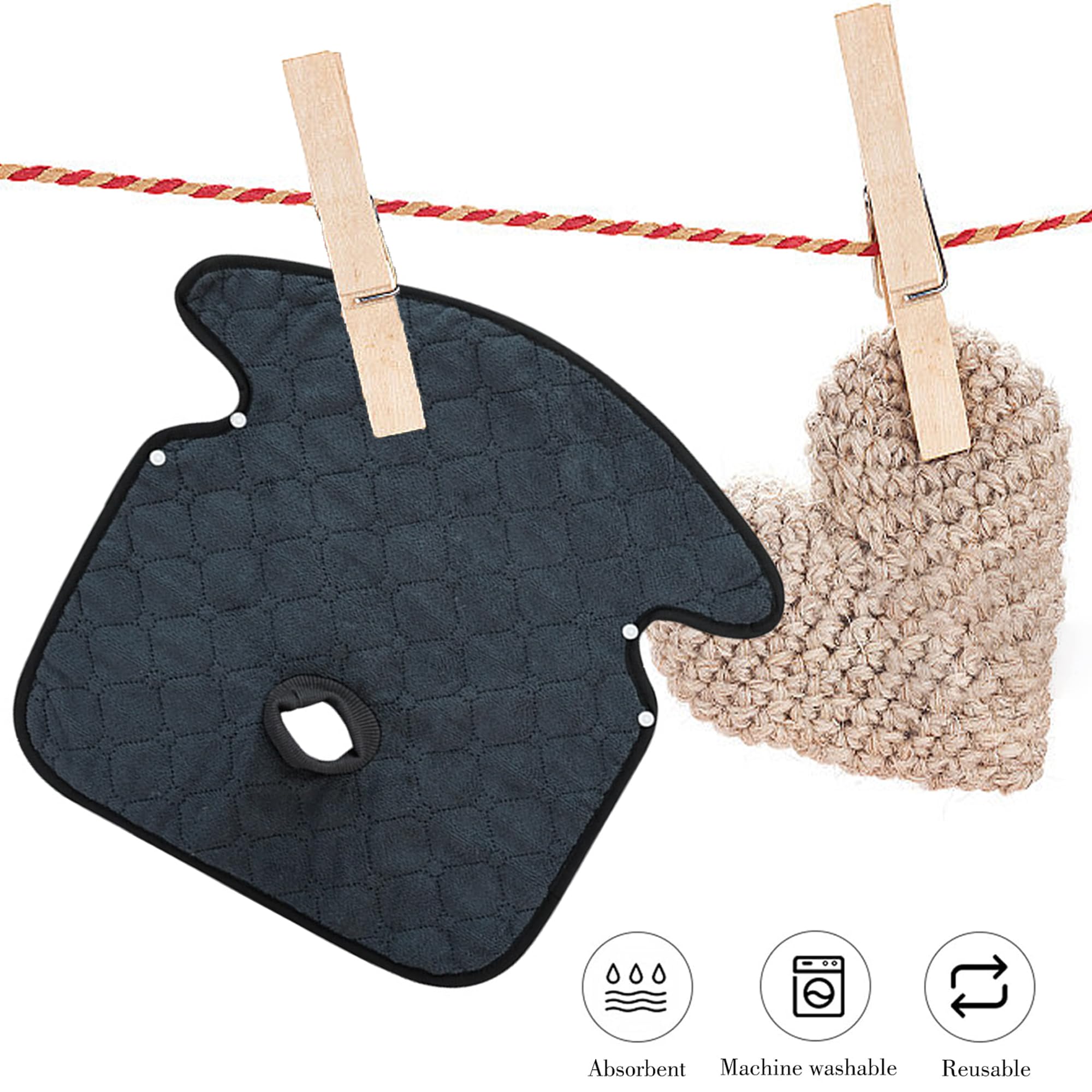 Almohadilla Protectora para el Asiento del Coche del Bebé y del Niño Pequeño, Almohadilla Protectora para el Orinal, Cubre el Orinal de Viaje de Migas, Derrames, Fugas de Pañales
