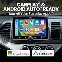 Vista 2 de BOSS Audio Systems BVCP9700A-FL Estéreo de automóvil DIN inalámbrico Apple CarPlay, Android Auto, pantalla táctil de 7 pulgadas, Bluetooth, receptor