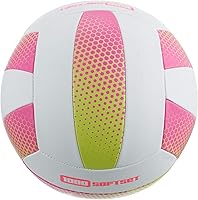 Vista 3 de Nike Softset 1000 Outdoor Voleibol 5 Rosa/Blanco