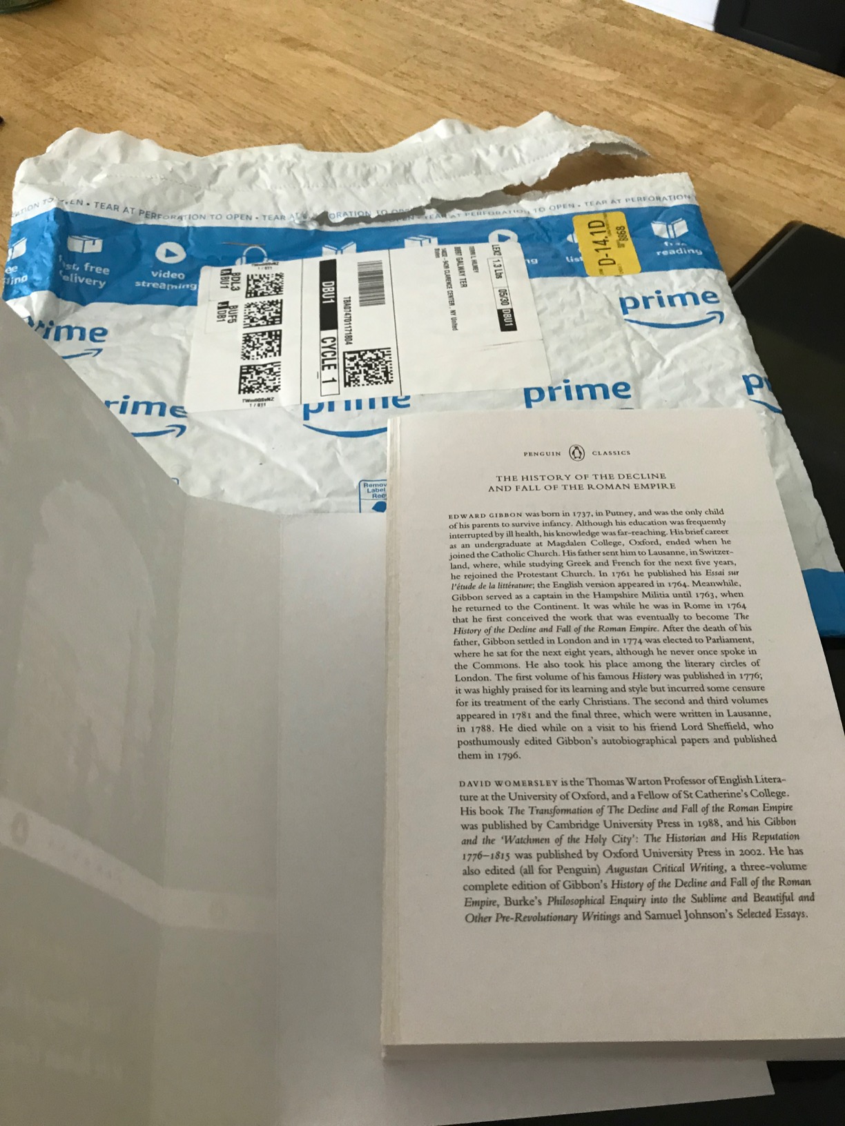 Fell apart immediately.