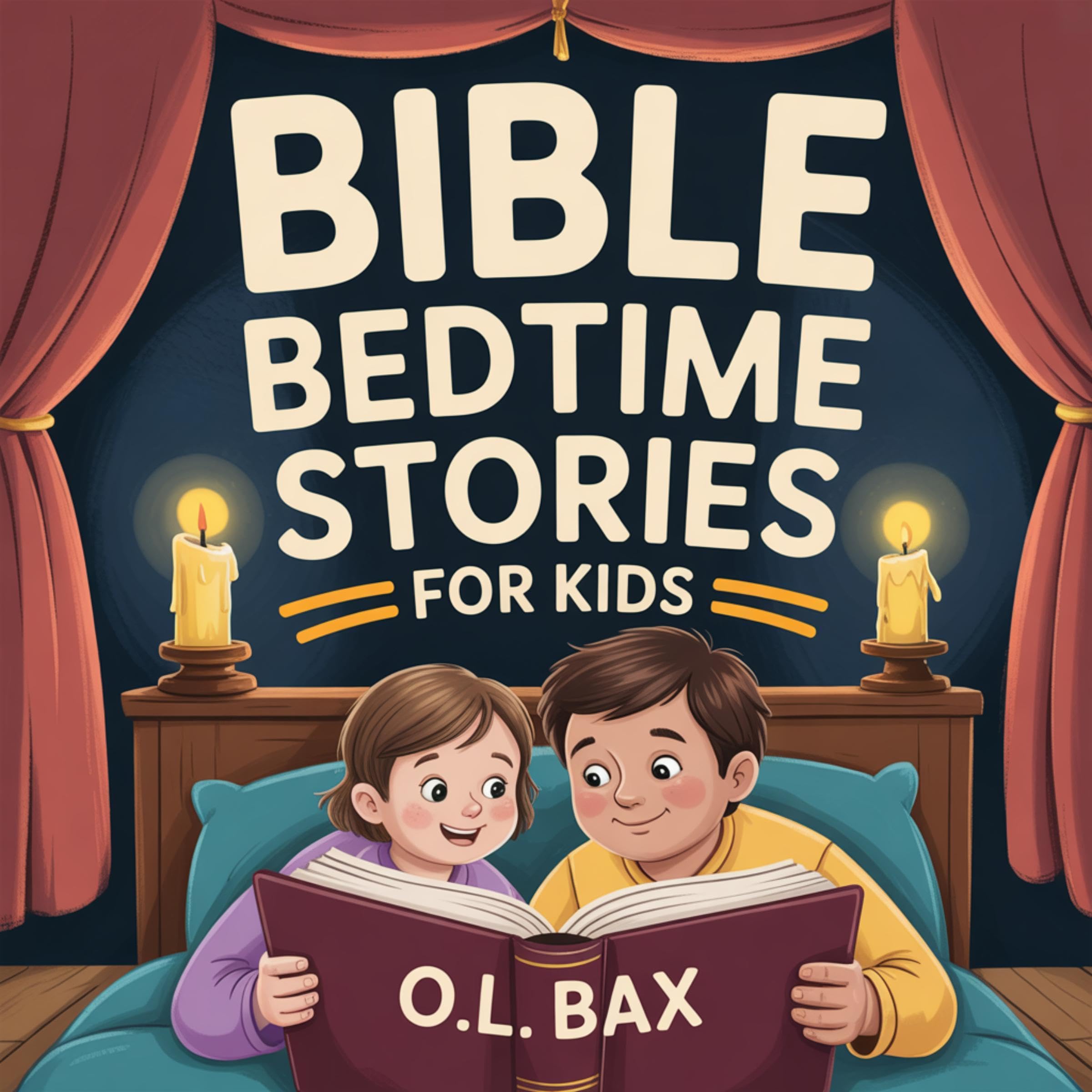 Cover art for Bible Bedtime Stories for Kids