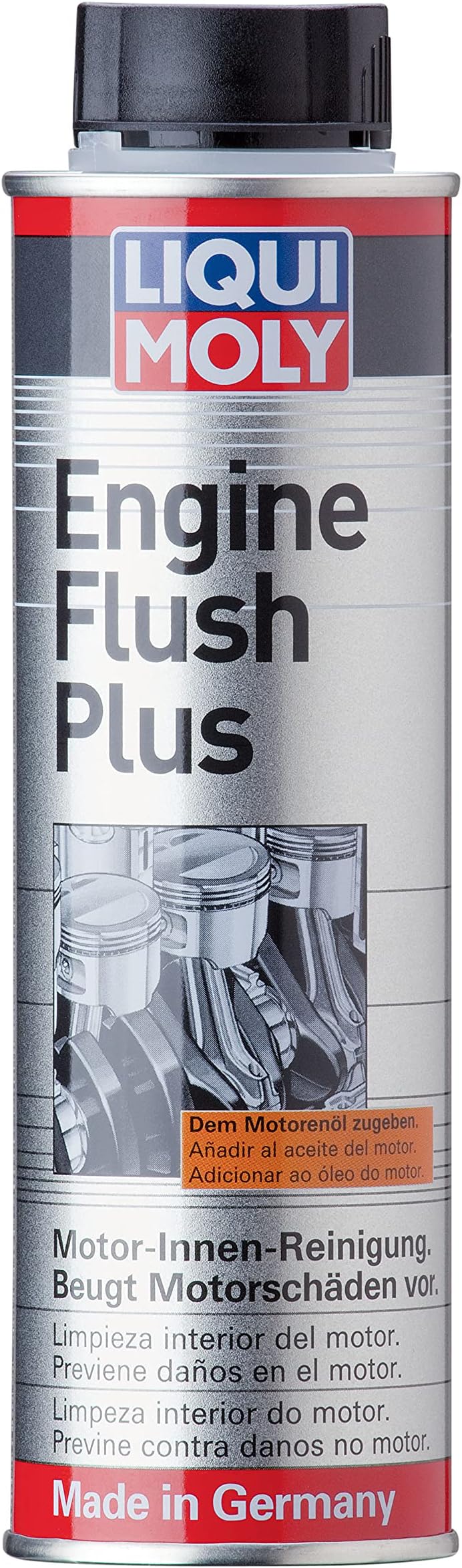 PACK OF 5 - ENGINE FLUSH PLUS 8374 + FREE PAIR OF GLOVES