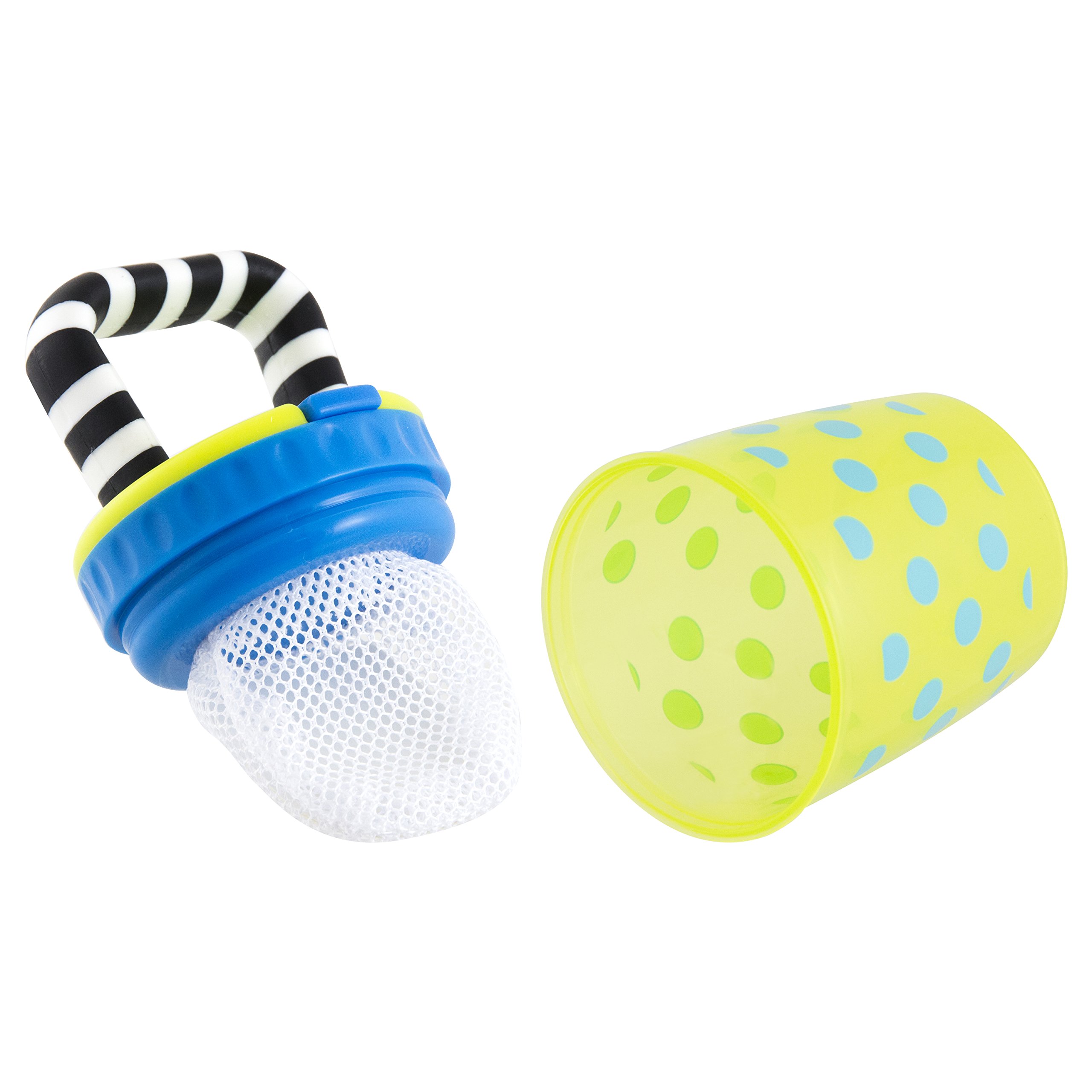 Sassy Teething Feeder, Boy, Blue/Green (Discontinued by Manufacturer)