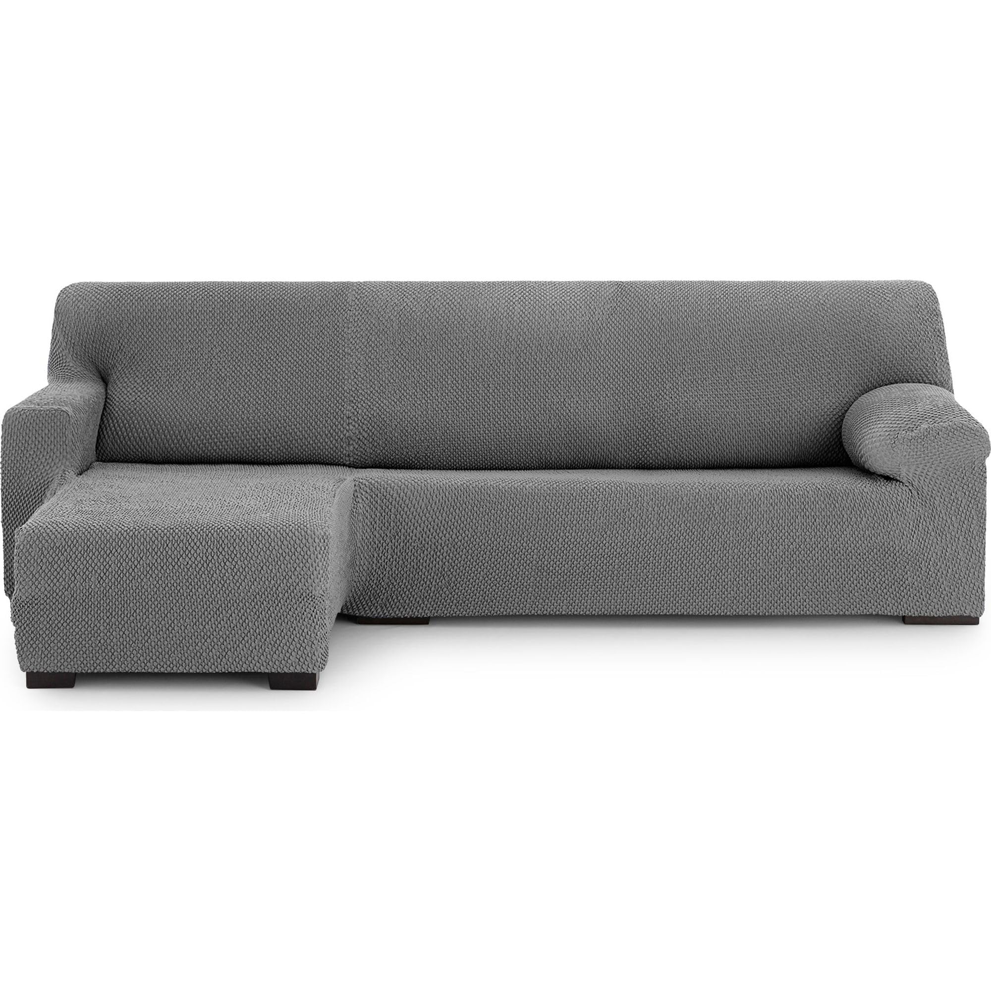 Housse de canapé chaiselongue gauche, protection universelle et extensible pour votre salon.