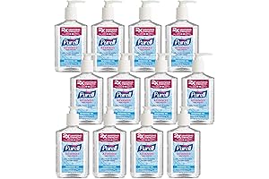 Purell Instant Hand Sanitizer Pump Dispenser Bottle, 8 oz