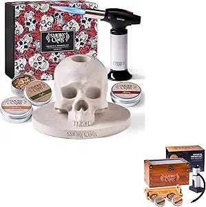 Skull Kit + Smoker Box Kit by Smoky Crafts