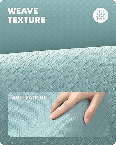 Miniatura 95 de Color&Geometry - Alfombras de cocina antideslizantes e impermeables Alfombra de cocina acolchada Alfombra antifatiga para pararse de 30 x 18