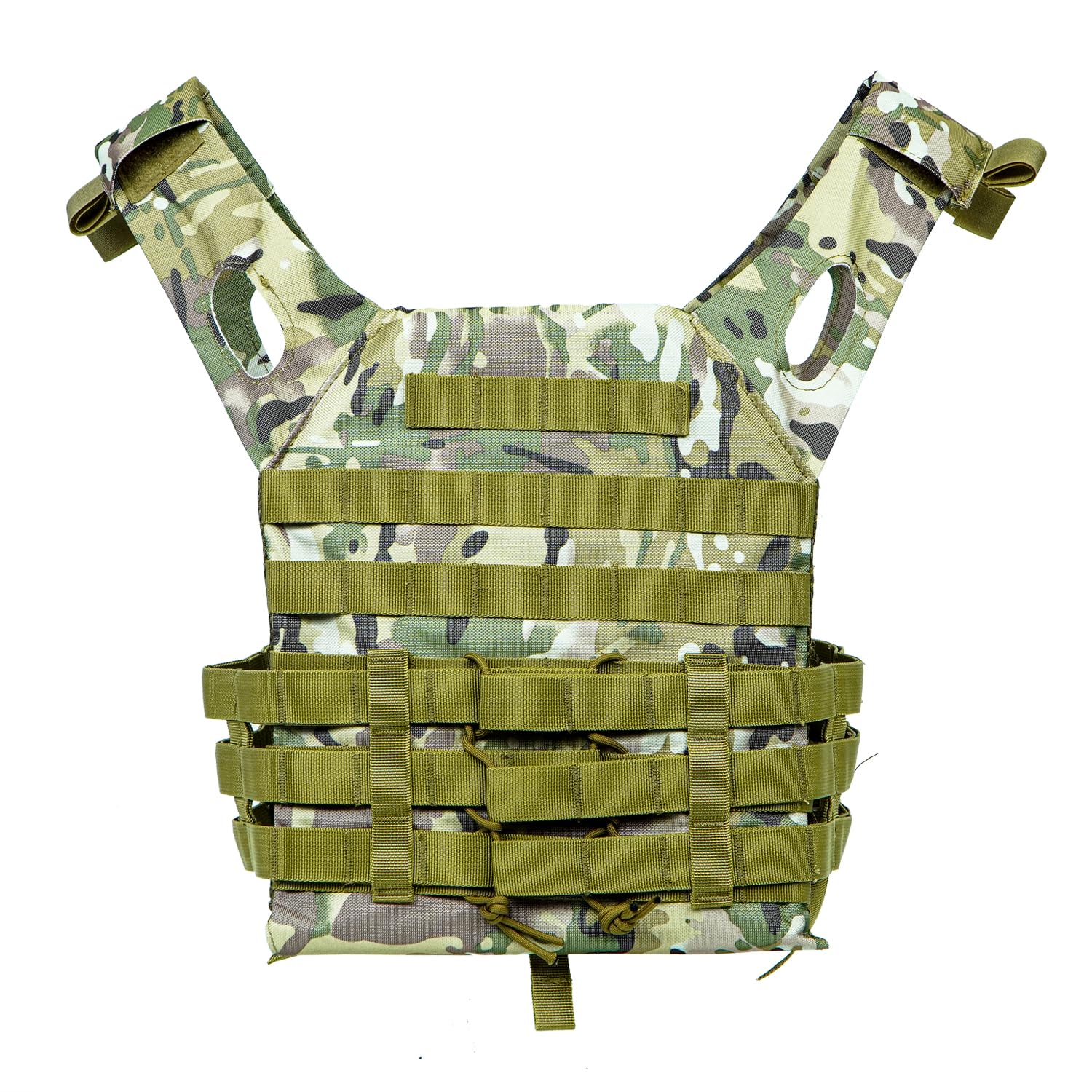 Taktische Weste für Outdoor-Ausrüstung, leicht, atmungsaktiv, verstellbar, 600D-Nylon-Weste, Schwarz, 3X