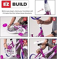 Vista 12 de Huffy Upshot 121620 Inch Boy's Bike for Kids, Multiple Color Options Available, Removable Training Wheels, BMX Design, Designed for Growth, Durable