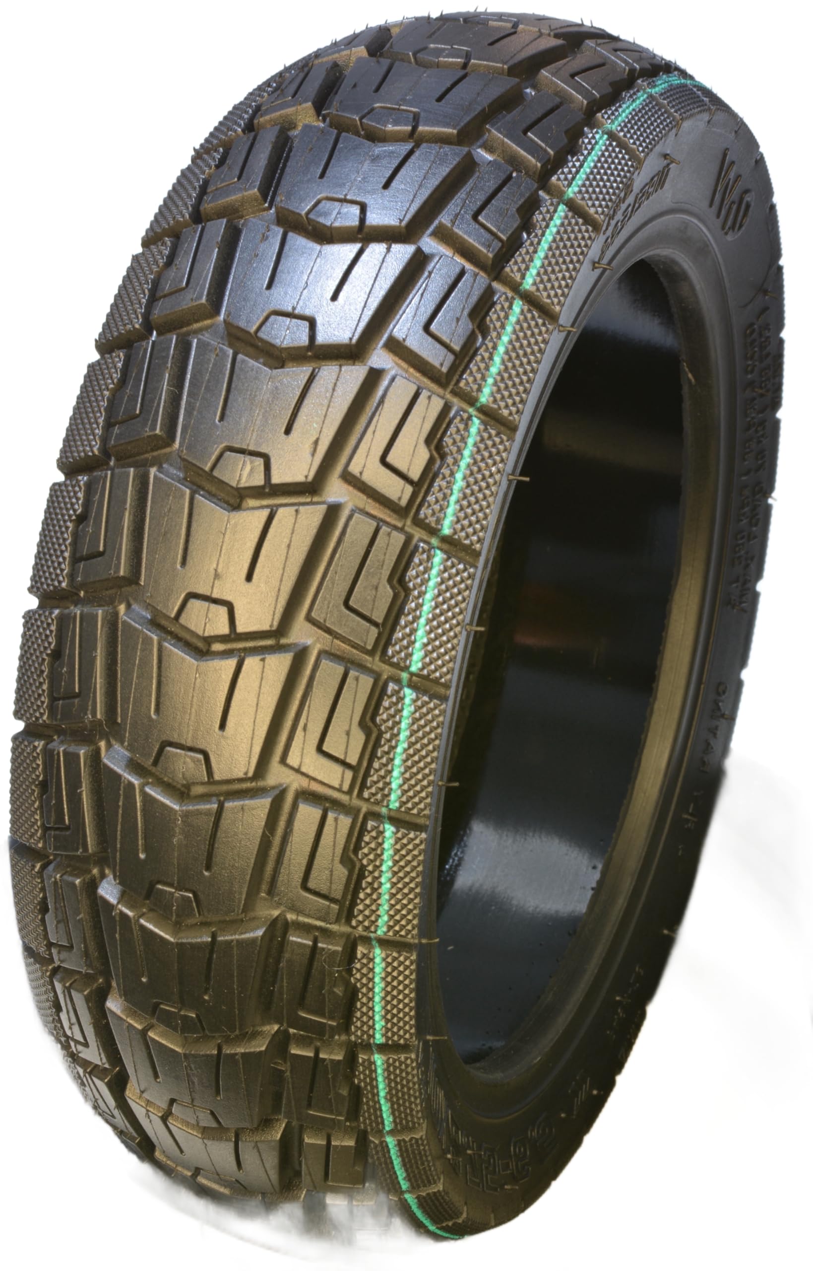 Neumático Tubeless de Aire 10X2.75-6.5" para Patinete Eléctrico, Compatible con SmartGyro, Joyor, Kukirin, Zwheel, UrbanGlide, Youin, EW, Reforzado con Gel,