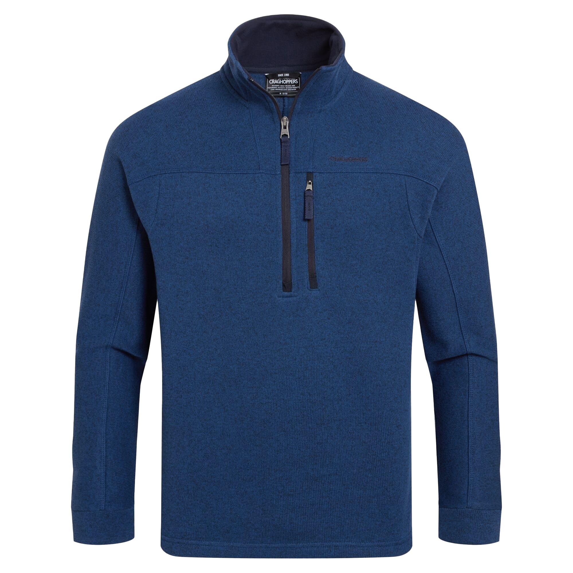 Craghoppers Mens Torney III Half Zip Fleece - Juniper Berry - L
