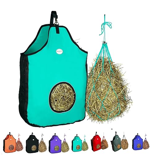 Majestic Ally 1200 D Hay Feeder Tote Bag for Horses,