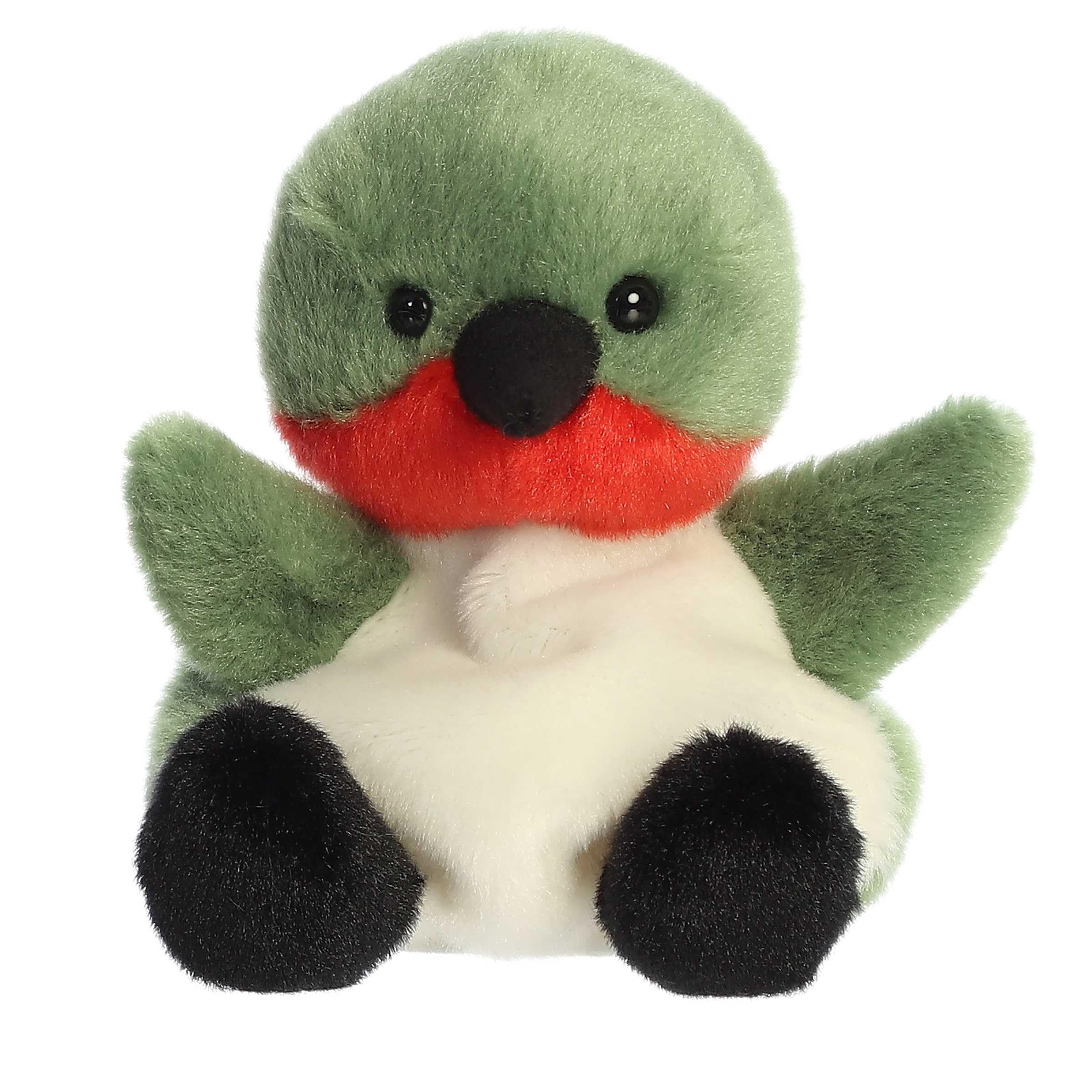 Aurora(r) Adorable Palm Pals(tm) Hilda Hummingbird Stuffed Animal - Pocket-Sized Play - Collectable Fun - Green 5 Inches
