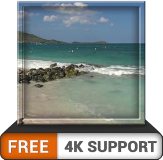 Costa das Bermudas grátis HD - aprecie a bela paisagem da praia na sua TV HDR 4K, TV 8K e dispositivos de fogo como papel de parede, decoração para as férias de Natal, tema para mediação e paz