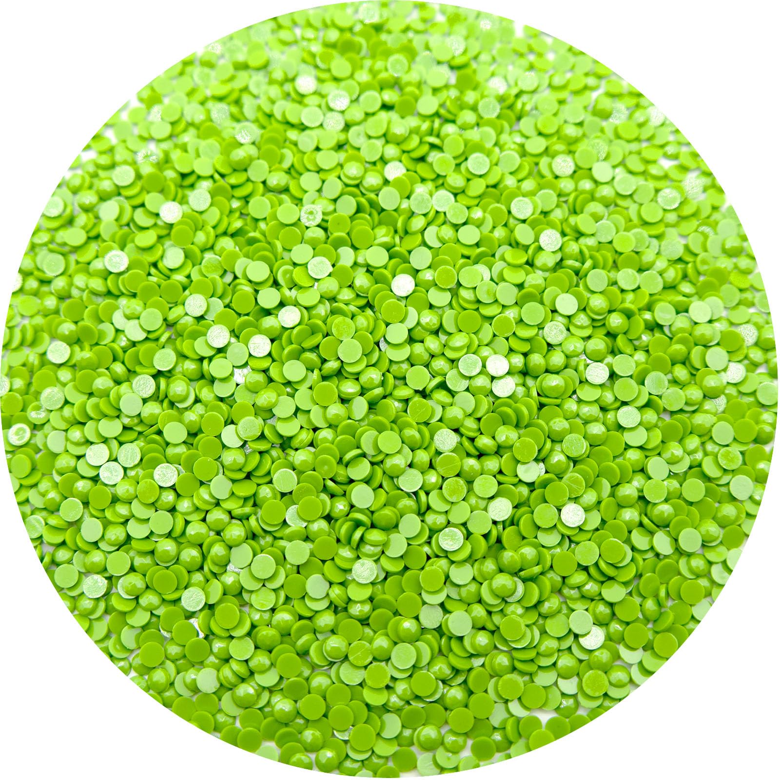 5000 Pieces Single Color Diamond Art Painting Beads,Color Code 906 Flat Bottom Round Rhinestones for Gem Painting Replacement, Round Drills for 5D Diamond Art DIY Craft