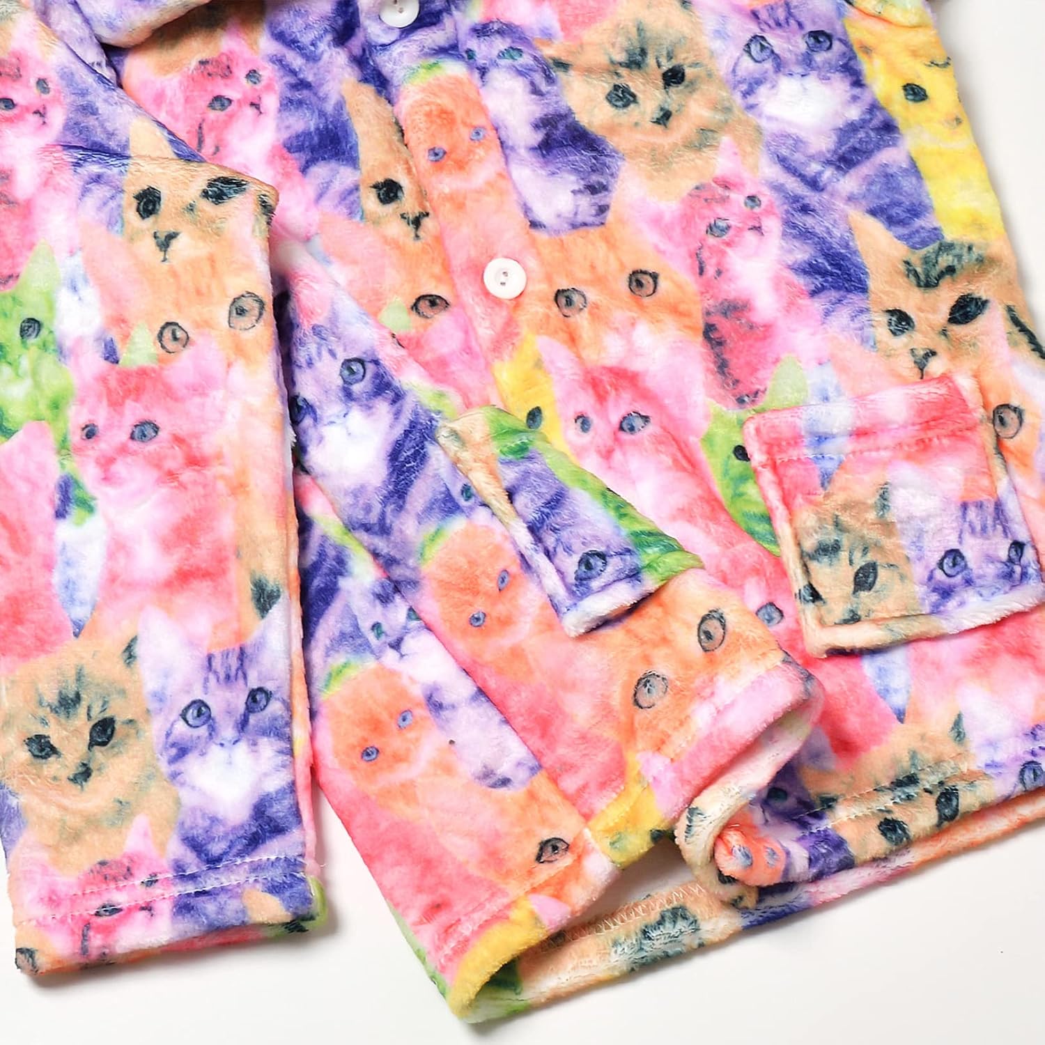 CHILDRENSTAR Girls Fleece Pajamas Pj Set Warm Winter Fall Sleepwear Soft Tops Pants - Image 4