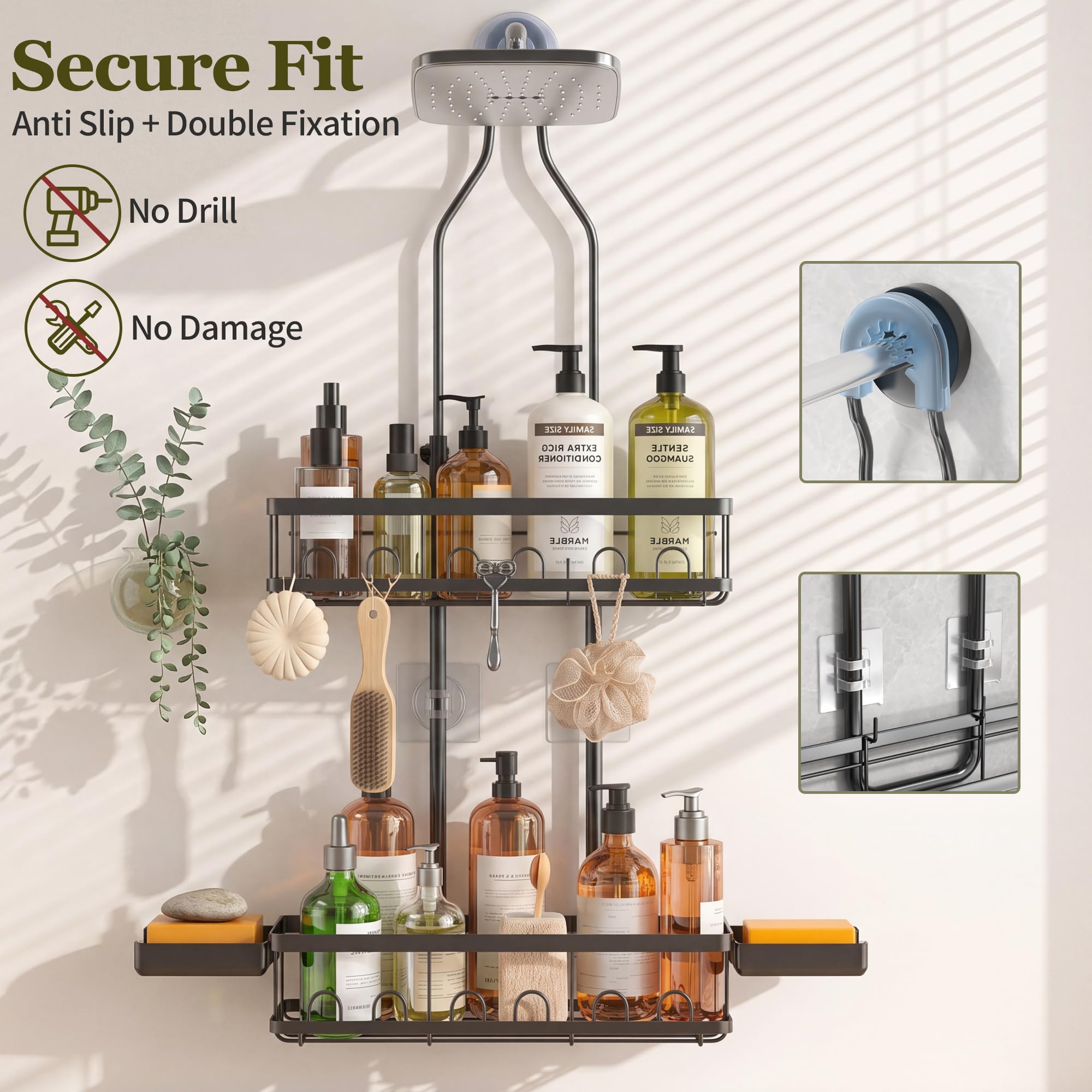 Skyapex Shower Caddy - Organize Your Shower! -5
