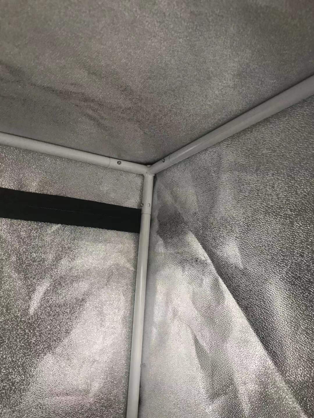 Portable Sauna Tent, Full Size One Person Home Spa Tent for Relaxation Detox Therapy ( Steamer Not Included- Black, 55.1"X31.5"X31.5")