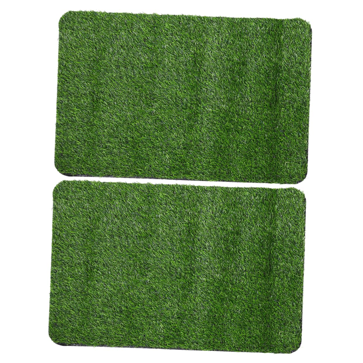 Tapis de chien lavable pour entrée extérieure et patio style gazon synthétique