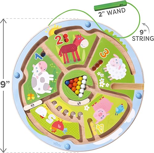 Miniatura 10 de Juego de magnético laberinto de ciudad de la marca Haba para niños de 2 años en adelante