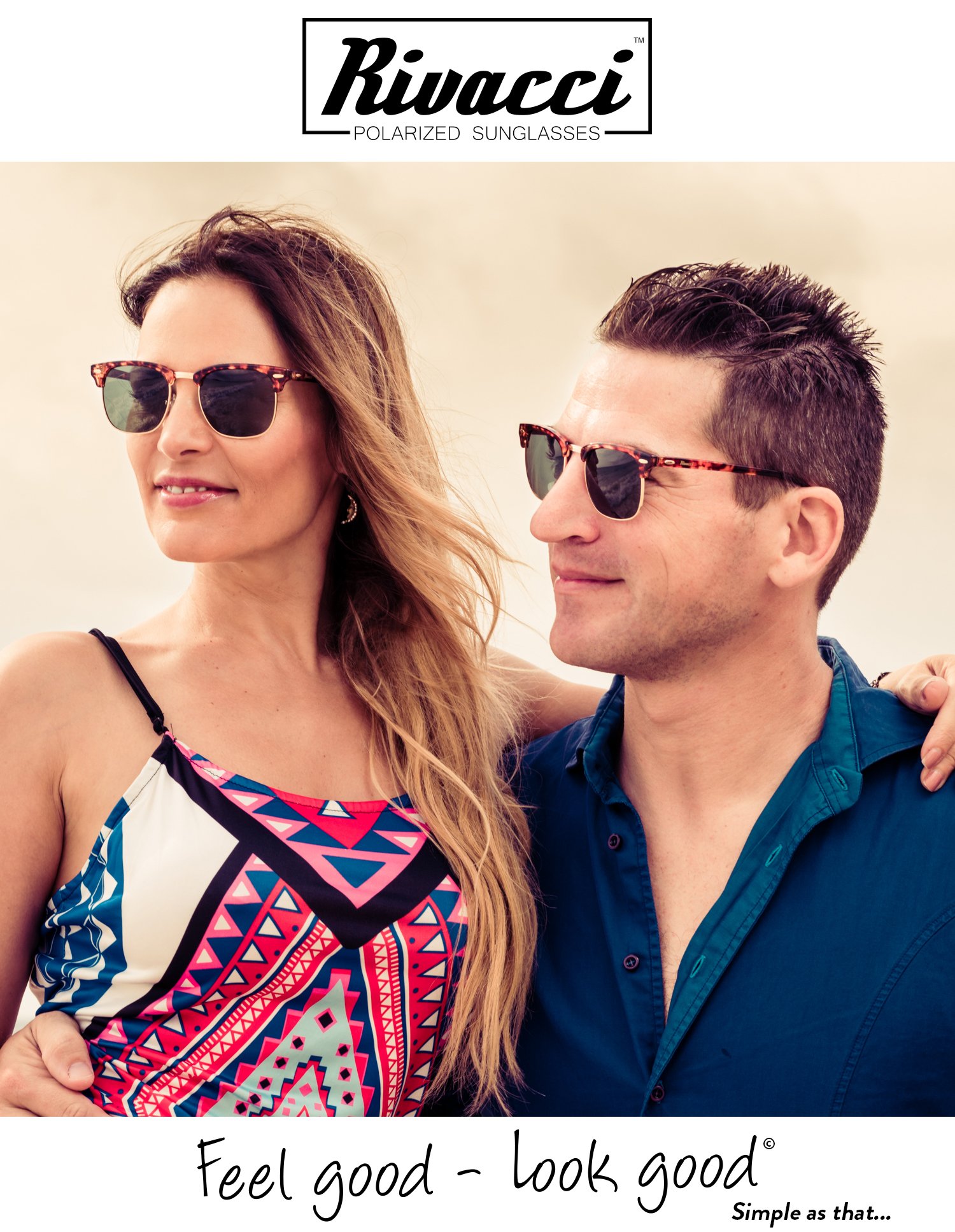 Rivacci VINTAGE Mens \u0026 Womens POLARIZED Sunglasses CLUBMASTER - Best TAC  DRIVING GLASSES – RETRO Shades for Men \u0026 Women - Gold Tortoise Green Gray  Lens - Buy Online - 34125538