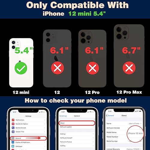 Miniatura 2 de Jowhep Funda para iPhone 12 Mini Silicona Carton Diseño Linda Cubierta Moda Divertido Kawaii 3D Skin Accesorios Shell para iPhone 12 Mini 5.4" a