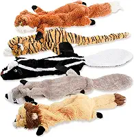 FIREOR Brinquedos de Apertar para Cães, Sem Enchimento, Brinquedo de Mastigar para Raças Pequenas, Médias e Grandes, Resistente e Durável, Mastigação Interativa