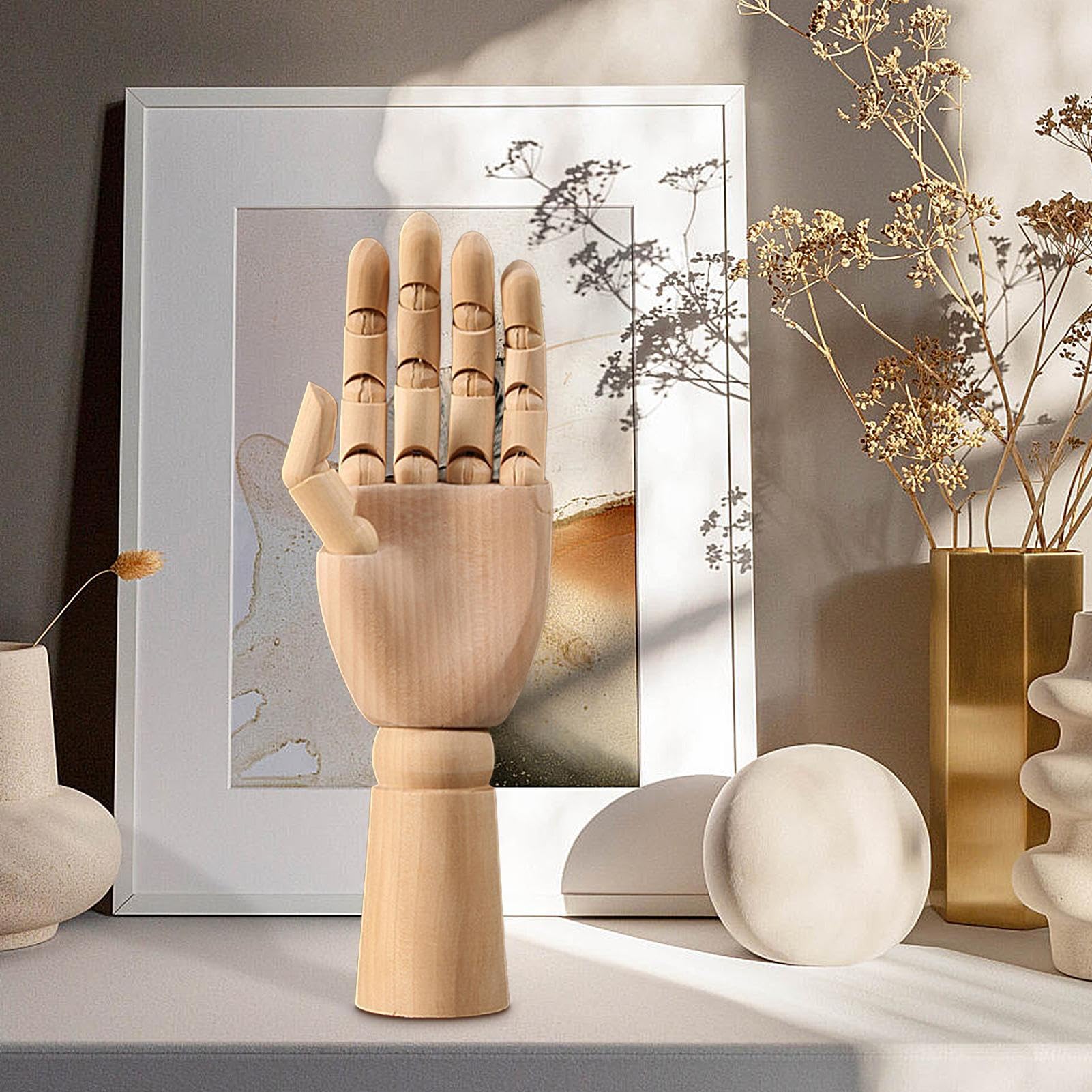Teksome Manichino artistico in legno da artista per disegno modella mobile donna esposizione da tavolo