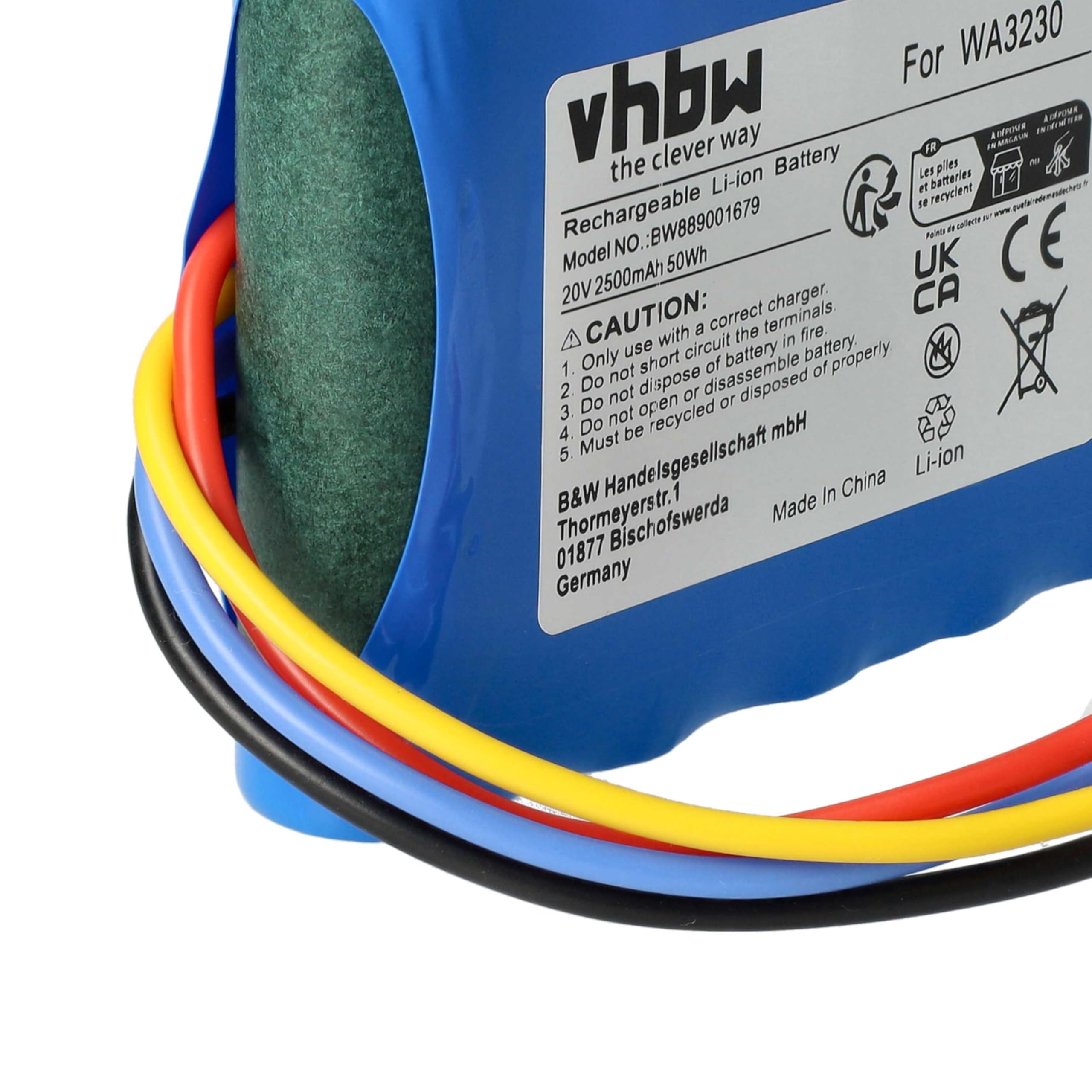vhbw Batterie Remplacement pour Worx Landroid 50032492