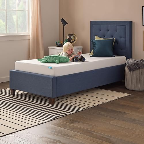 Miniatura 8 de Linenspa Colchón de espuma viscoelástica con infusión de gel de 6 pulgadas Tamaño Twin Firmeza media - Cama de perfil bajo - Colchón en una caja -