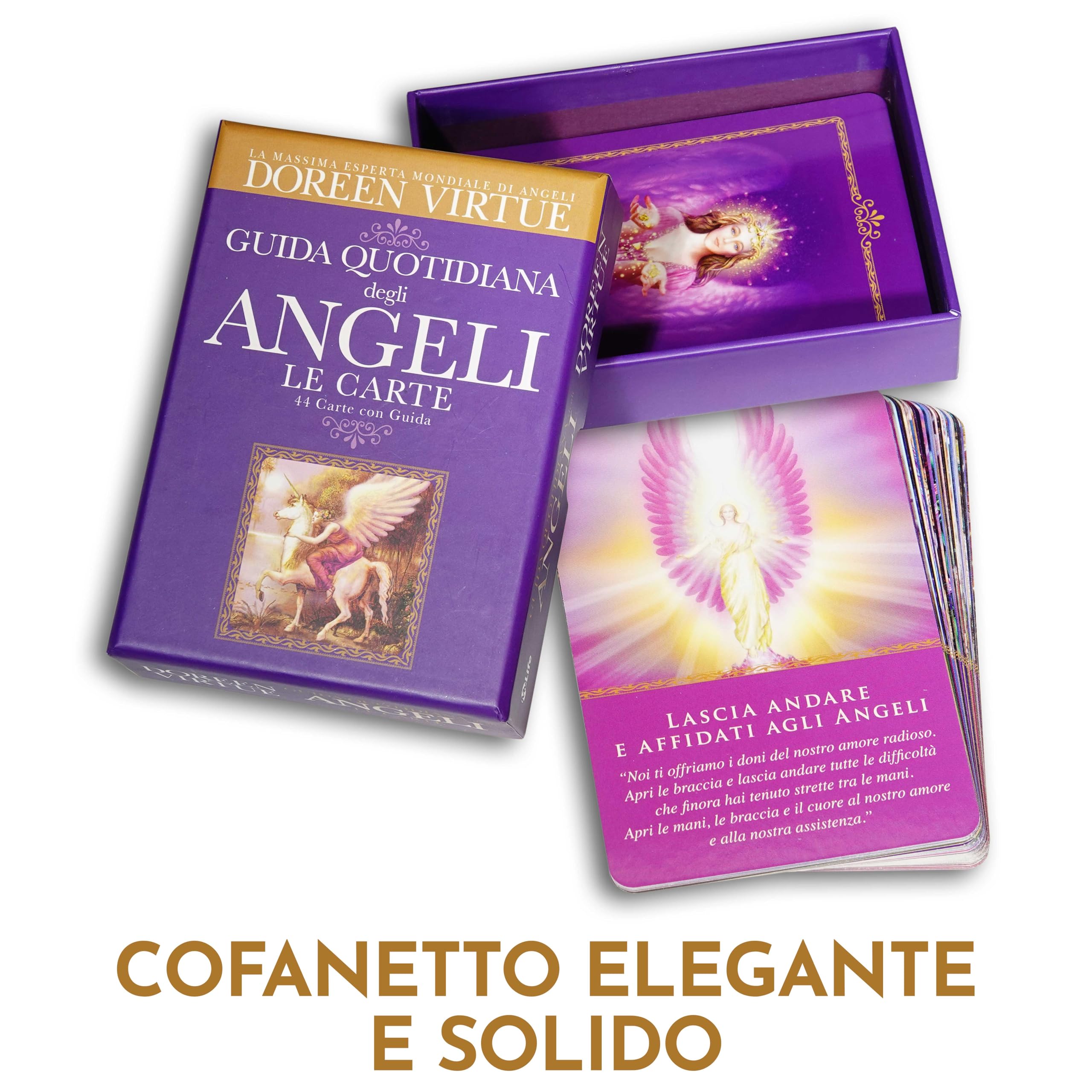 Guida Quotidiana degli Angeli 44 Carte con Guida