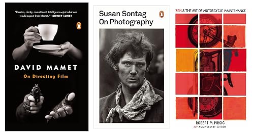 On Directing Film &amp; Zen and the Art of Motorcycle Maintenance: 40th Anniversary Edition &amp; On Photography (Penguin Modern Classics)